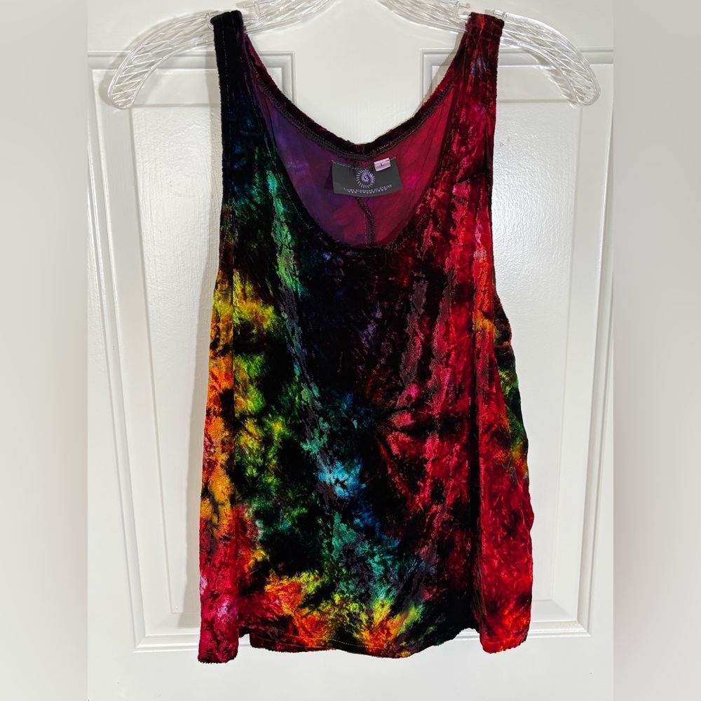 Classic Johnathan Kates of San Francisco, Tie-Dyed, Retro Tank Top. (nwot)